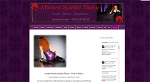 London Mistress Scarlett Thorne